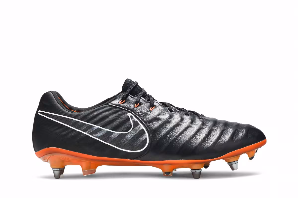 Nike Tiempo Legend 7 Elite SG Pro Black Total Orange, view 2