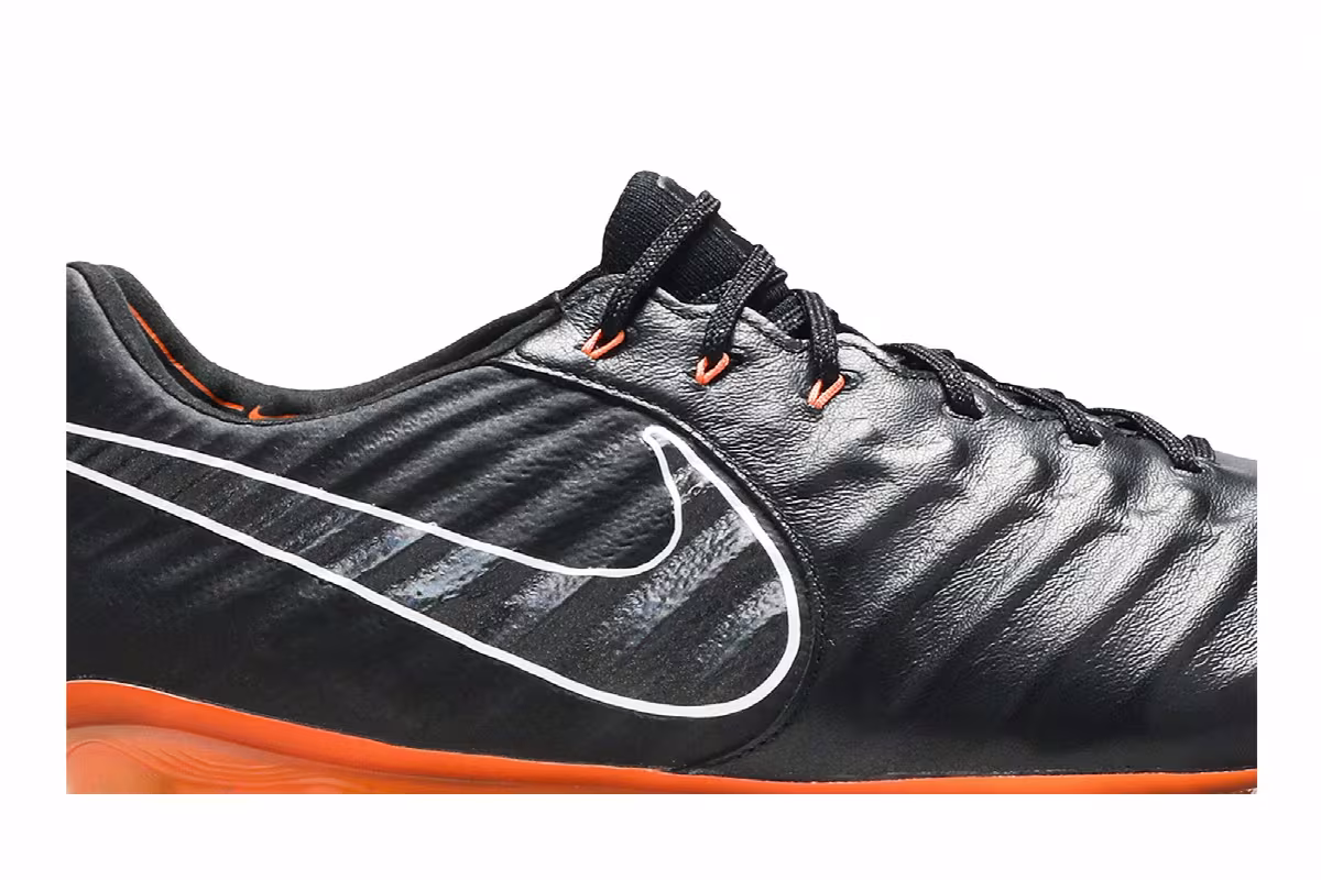 Nike Tiempo Legend 7 Elite SG Pro Black Total Orange, view 3