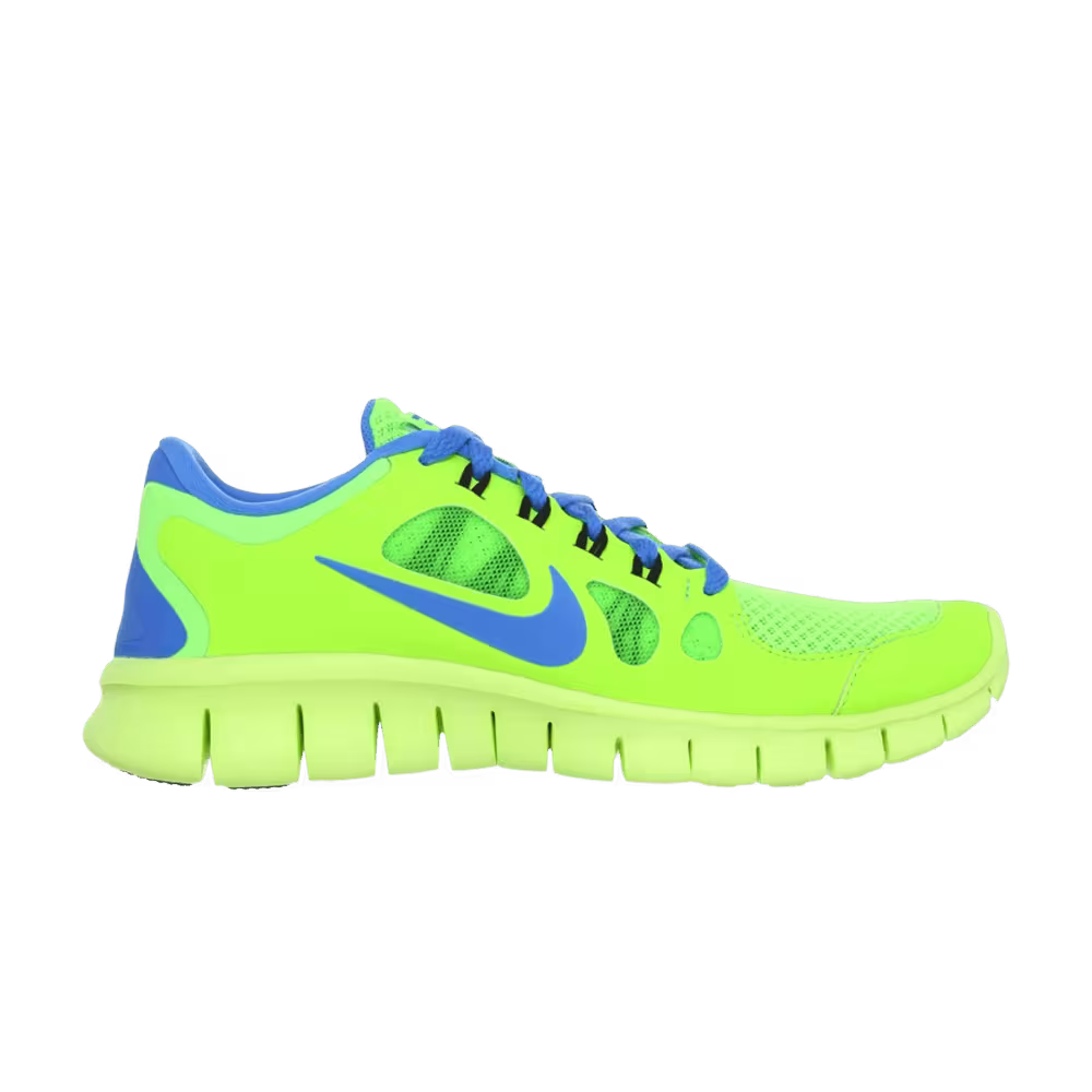 Nike Free 5.0 GS Flash Lime Blue Hero