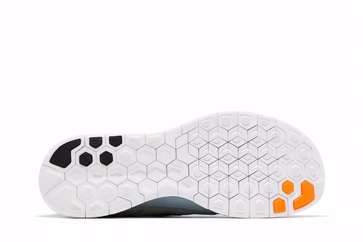Nike Free 5.0 Dove Grey Electric Green, view 5