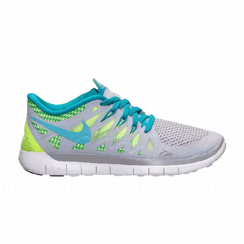 Nike Free 5.0 GS 'Grey Turquoise Lime'