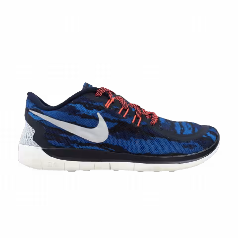 Nike Free 5.0 Print GS 'Dark Obsidian'