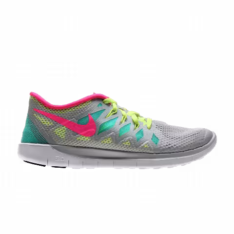 Nike Free 5.0 GS 'Metallic Platinum Jade Pink'