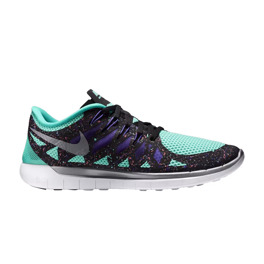 Nike Women's Free 5.0 Aqua Confetti