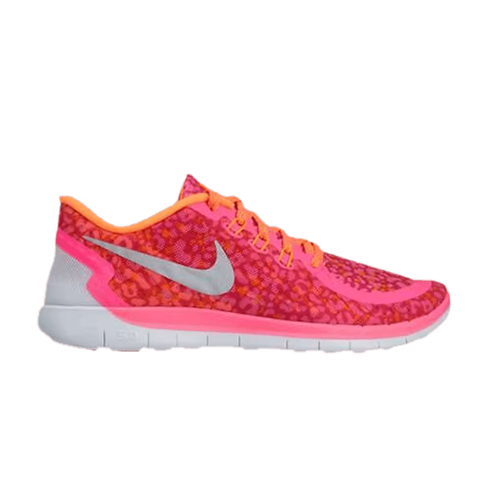 Nike Free 5.0 Print GS Pink Power