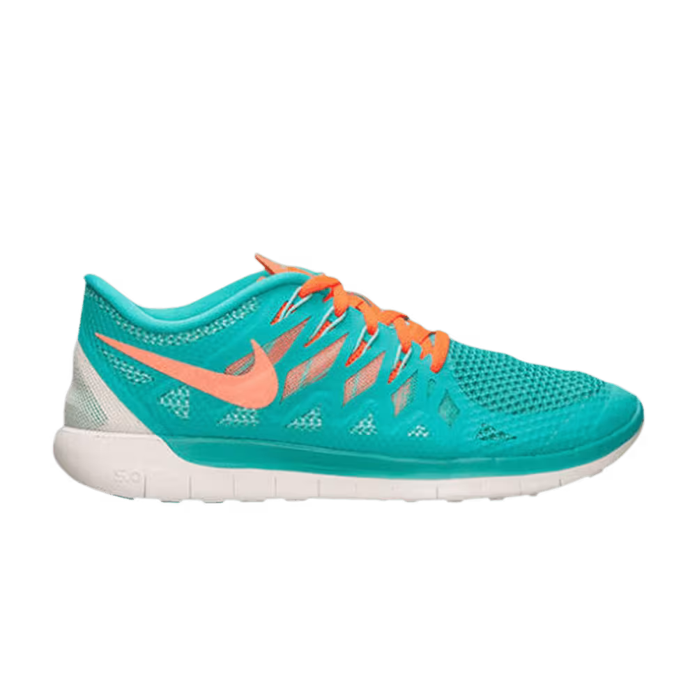 Nike Women's Free 5.0 Hyper Jade Crimson