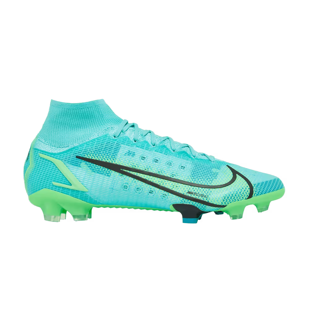 Nike Mercurial Superfly 8 Elite FG Dynamic Turquoise Lime Glow