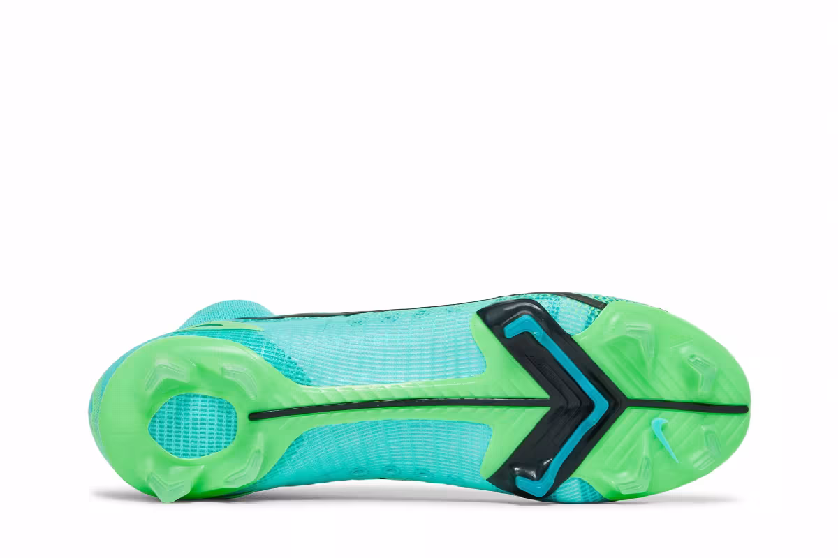 Nike Mercurial Superfly 8 Elite FG Dynamic Turquoise Lime Glow, view 5