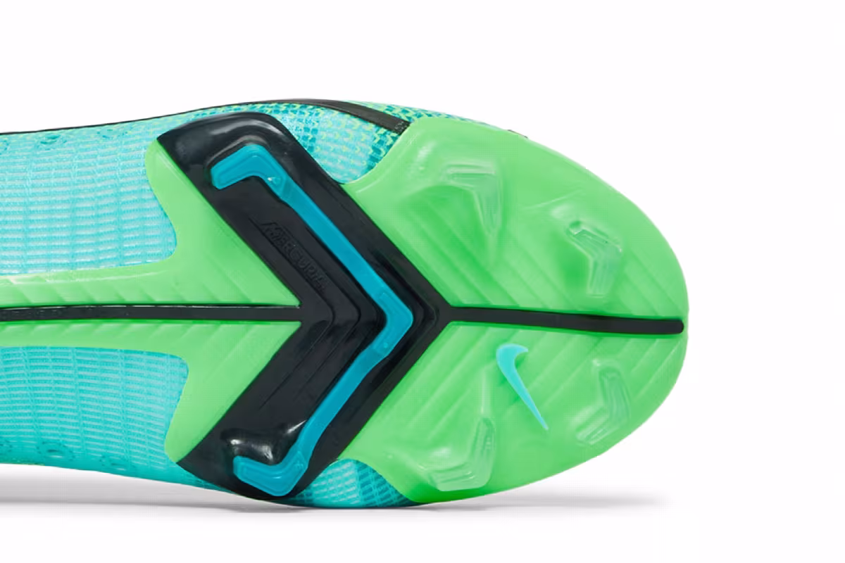 Nike Mercurial Superfly 8 Elite FG Dynamic Turquoise Lime Glow, view 6