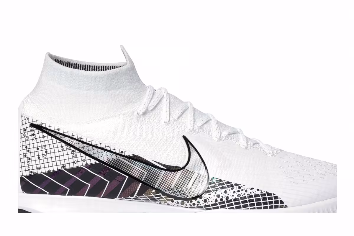 Nike Mercurial Superfly 7 Elite IC Dream Speed - White Black, view 3