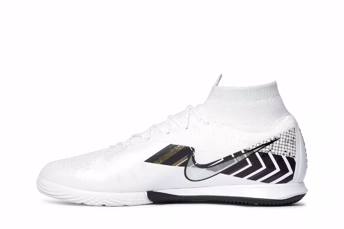 Nike Mercurial Superfly 7 Elite IC Dream Speed - White Black, view 4