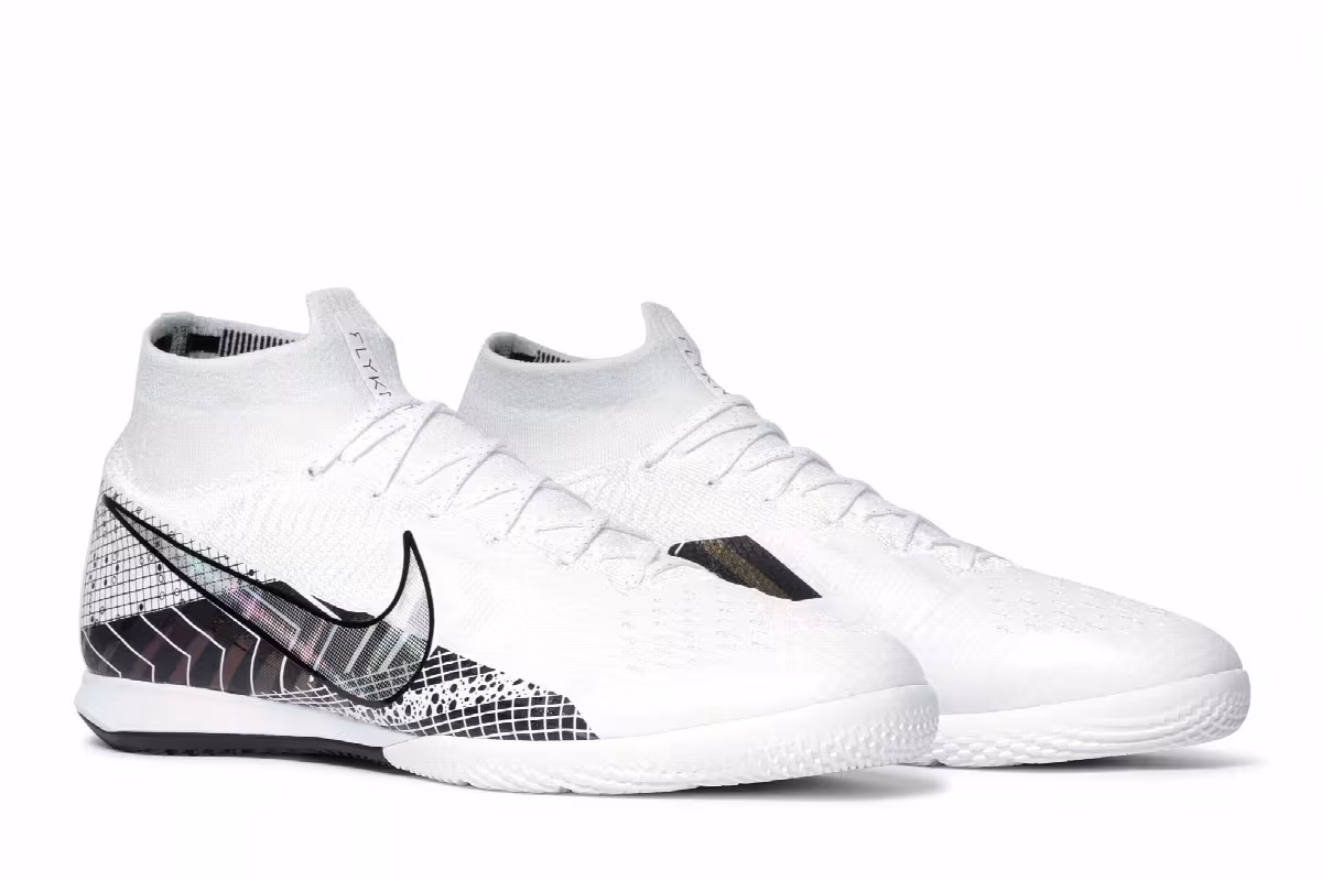 Nike Mercurial Superfly 7 Elite IC Dream Speed - White Black, view 9