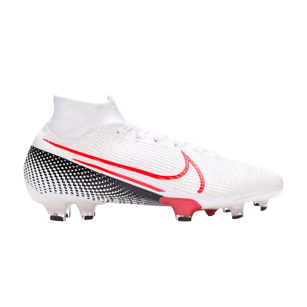 Nike Mercurial Superfly 7 Elite SG Pro White Laser Crimson