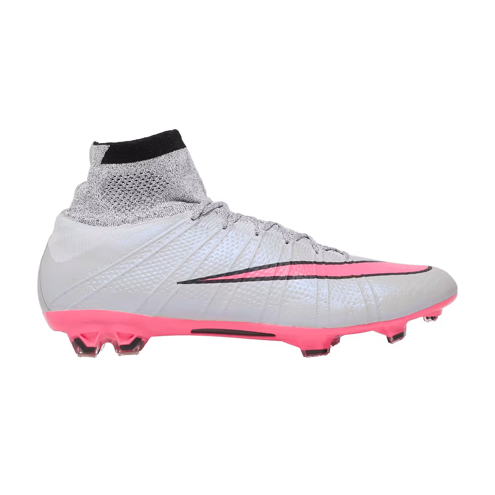 Nike Mercurial Superfly 4 FG Wolf Grey Hyper Pink
