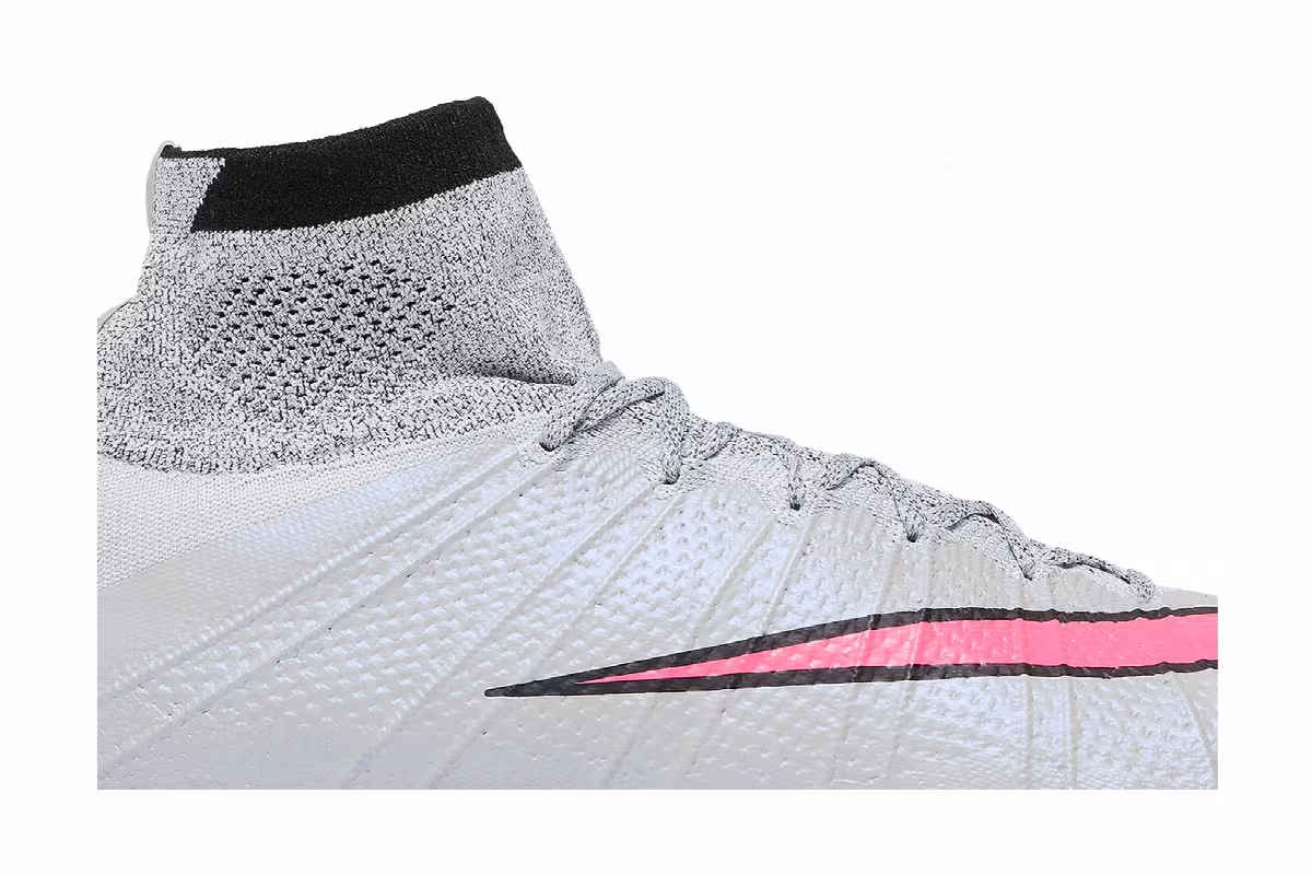 Nike Mercurial Superfly 4 FG Wolf Grey Hyper Pink, view 3