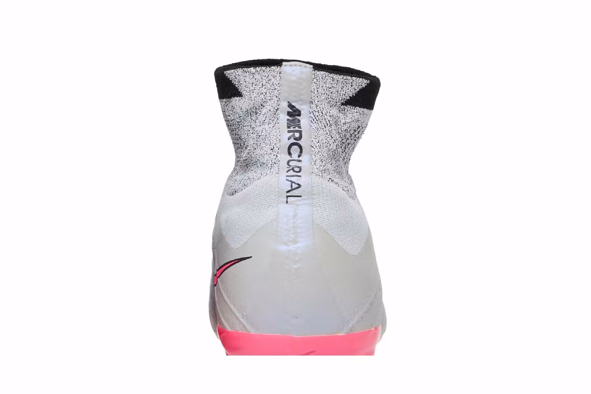 Nike Mercurial Superfly 4 FG Wolf Grey Hyper Pink, view 8