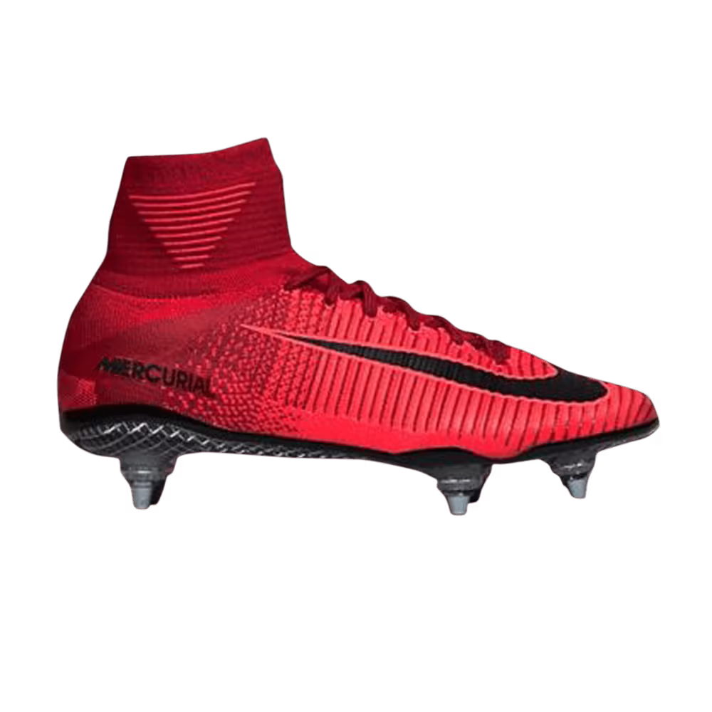 Nike Mercurial Superfly 5 SG Pro University Red Black