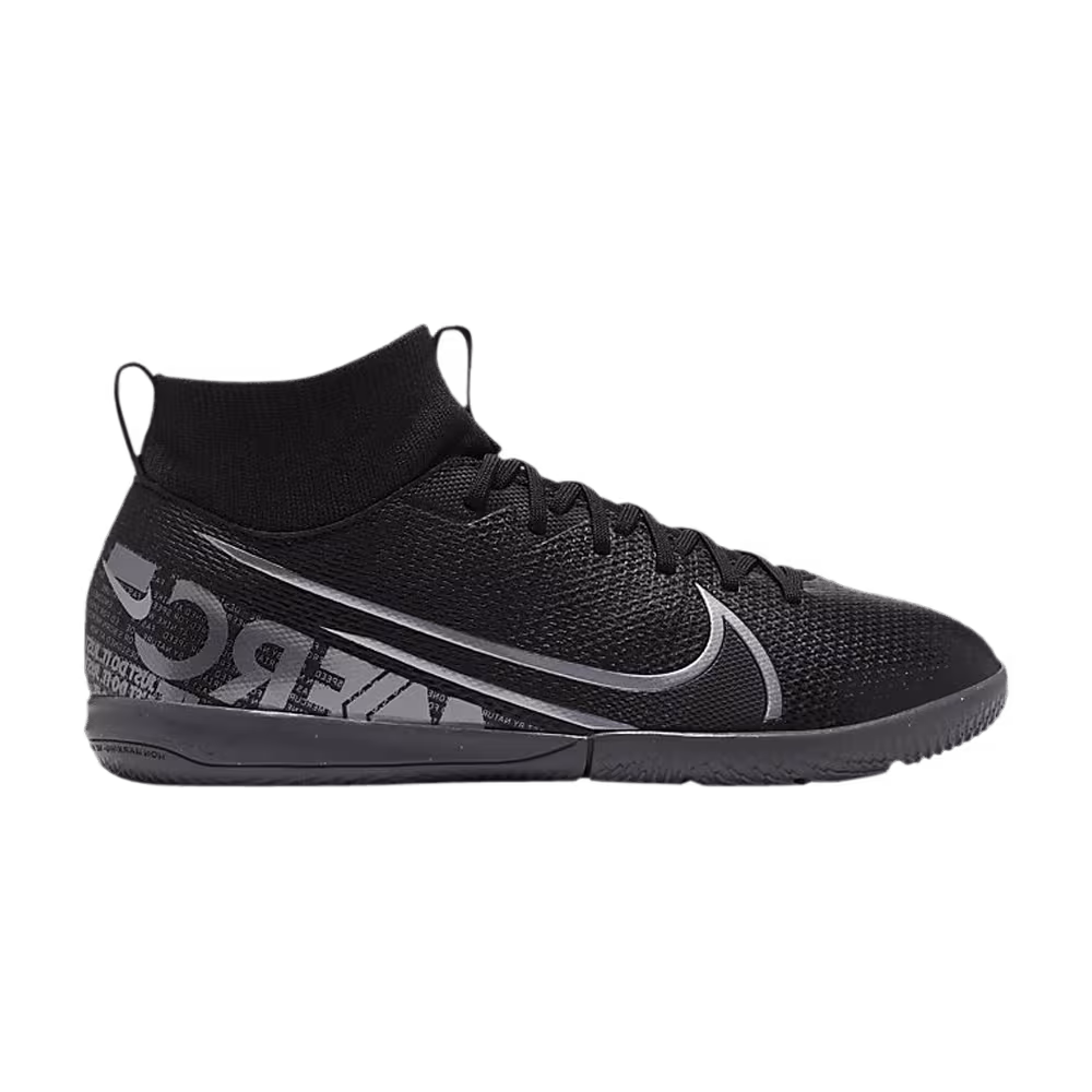 Nike Mercurial Superfly 7 Academy IC GS Black Grey