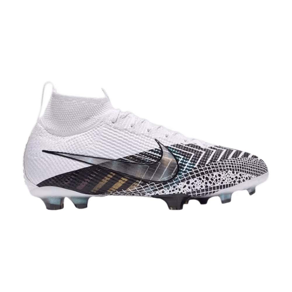 Nike Mercurial Superfly 7 Elite MDS FG GS Dream Speed - White Black