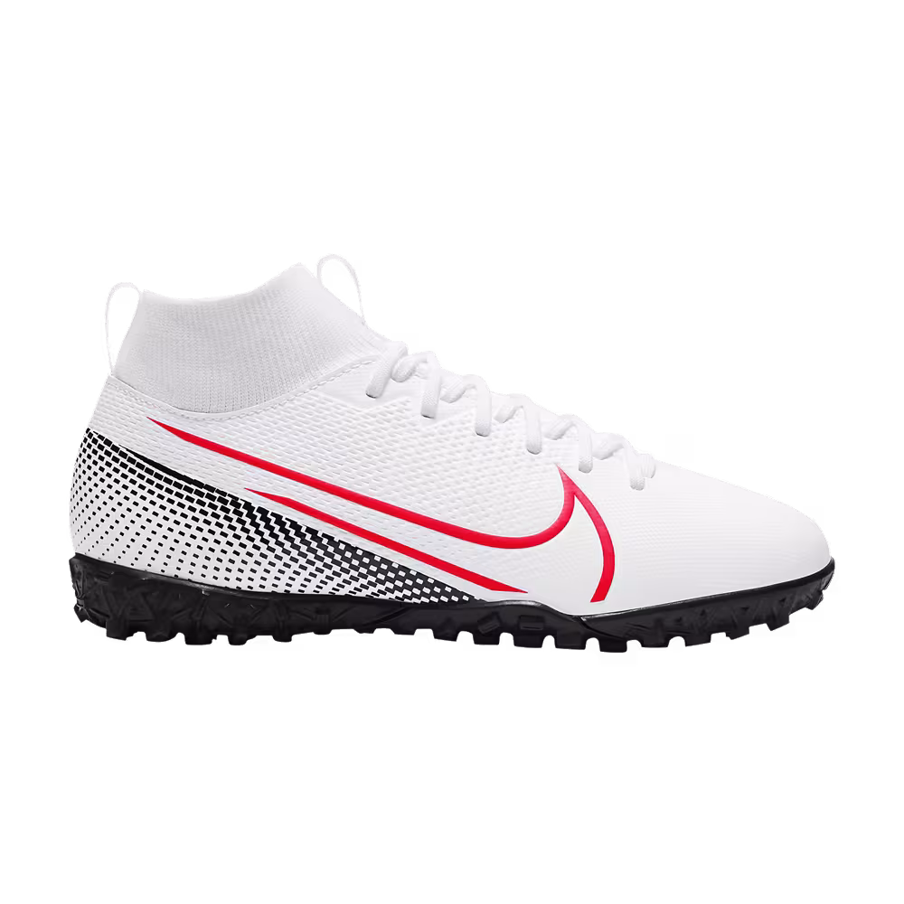 Nike Mercurial Superfly 7 Academy TF GS White Crimson