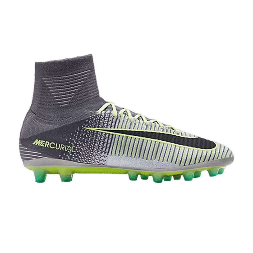 Nike Mercurial Superfly 5 AG Pro Platinum Ghost Green