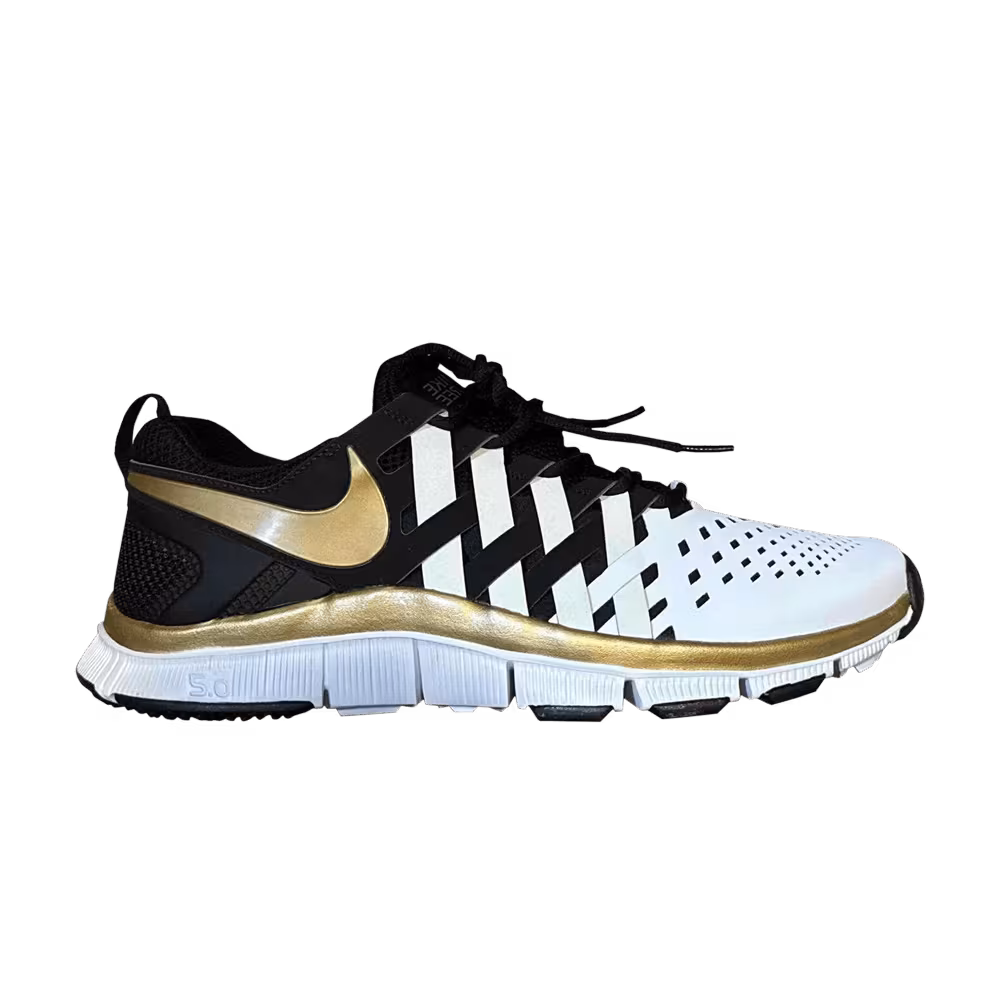 Nike Free Trainer 5.0 TB Black Metallic Gold White