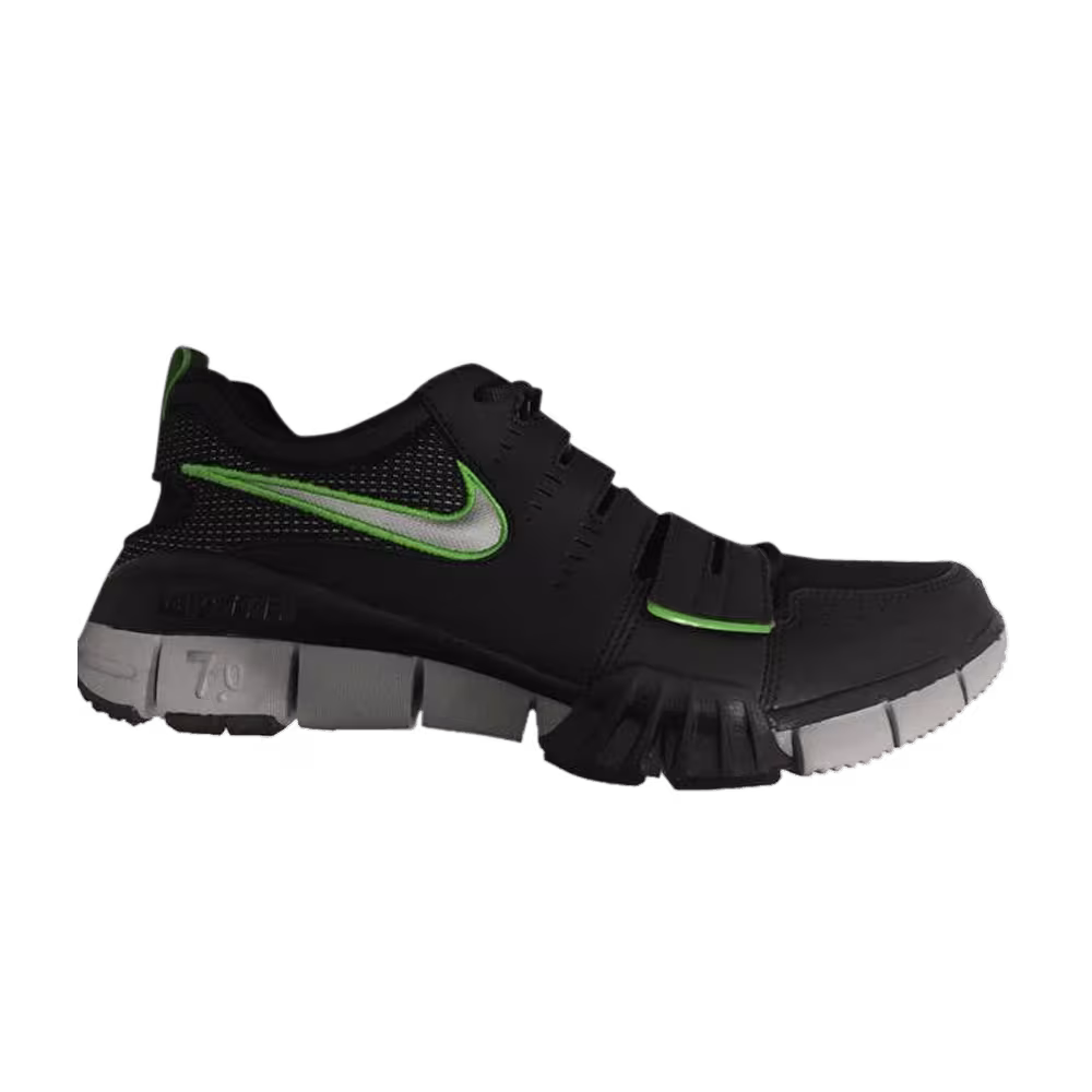 Nike Free Trainer 7.0 Velcro Black Volt Green
