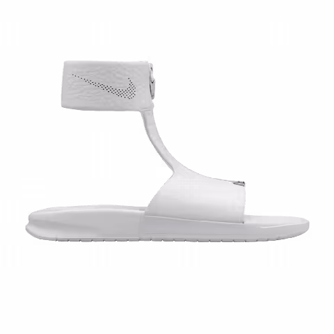 Nike Wmns Benassi Cuff Lux 'White'