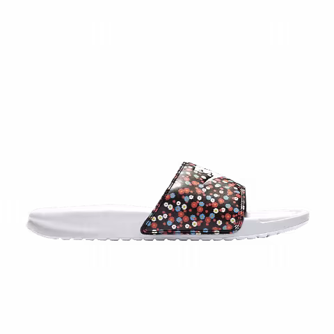 Nike Wmns Benassi JDI Floral Slide 'White'