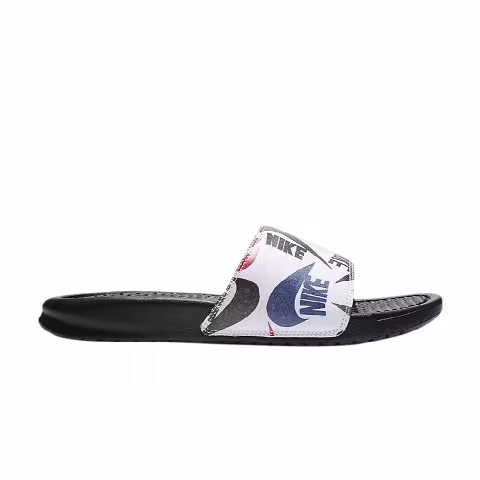 Nike Wmns Benassi JDI Floral Slide 'Swoosh Logo Print - Multicolor'