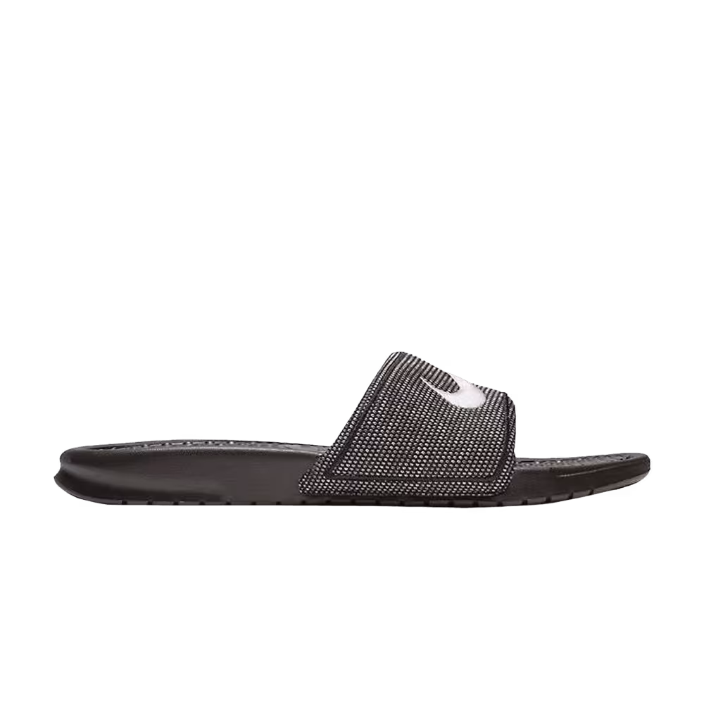Nike Benassi JDI TXT SE Black Thunder Grey
