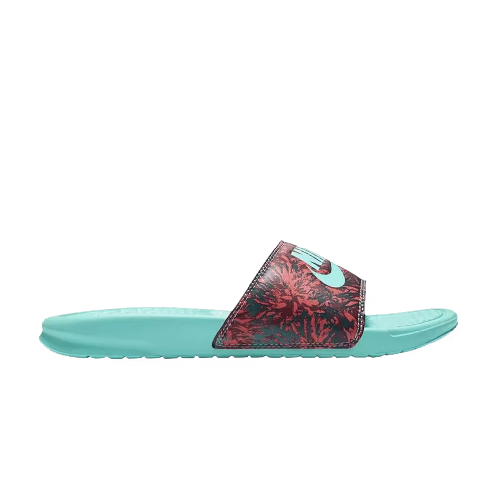 Nike Women's Benassi Print Floral - Hyper Turquoise