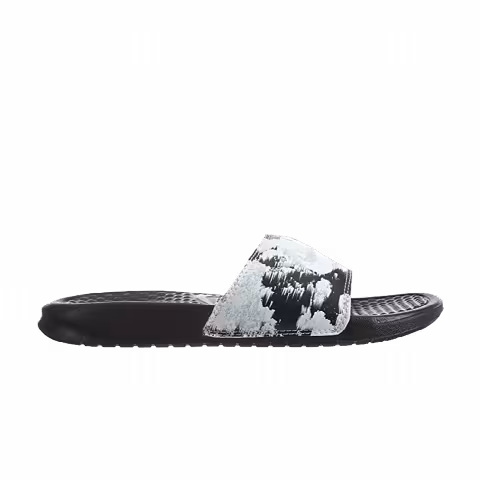 Nike Benassi JDI Print Slide 'Paint Brush - Black White'