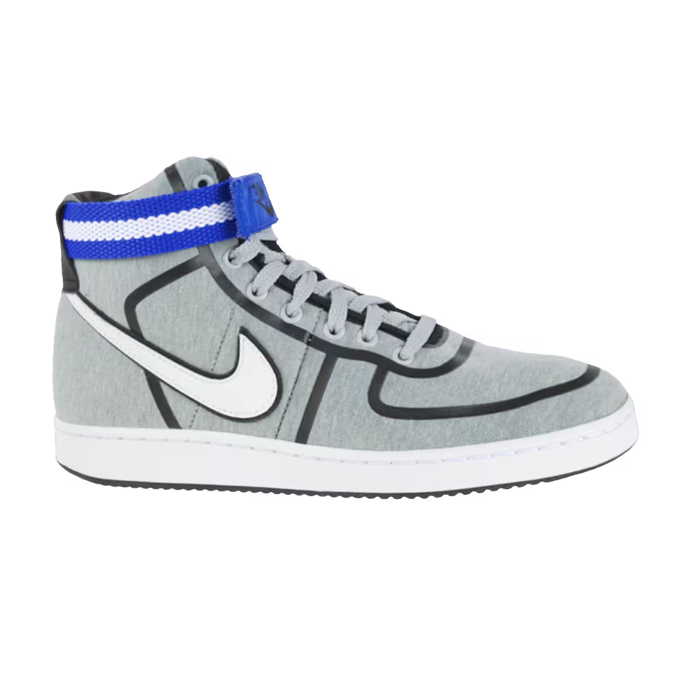 Nike Women's Vandal High Matte Silver Glass Blue
