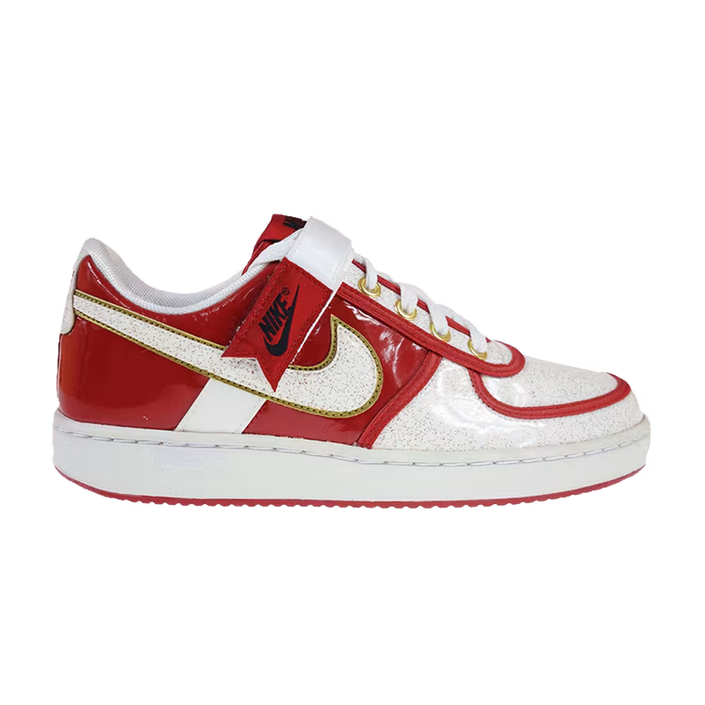 Nike Women's Vandal Low Varsity Red Glitter