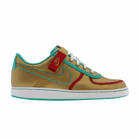 Nike Wmns Vandal Low 'Metallic Gold Turquoise'