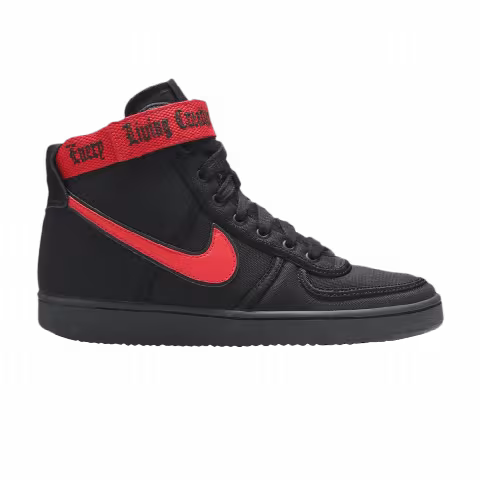 Vlone x Nike Vandal High Supreme Vintage 'Black Red' Sample