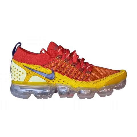 Nike Wmns Air VaporMax Flyknit 2 'Cinnabar Bright Citron' Sample