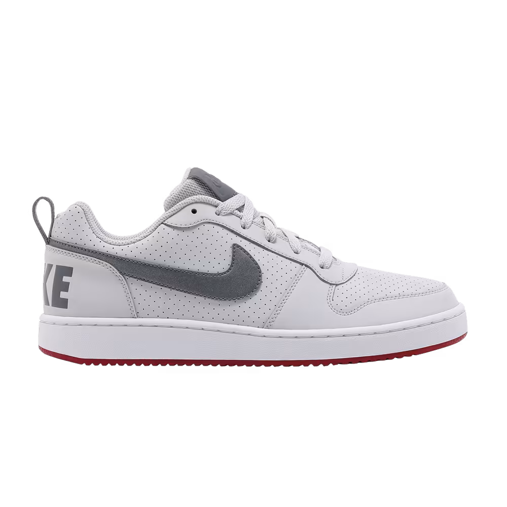 Nike Court Borough Low SL Vast Grey Gym Red