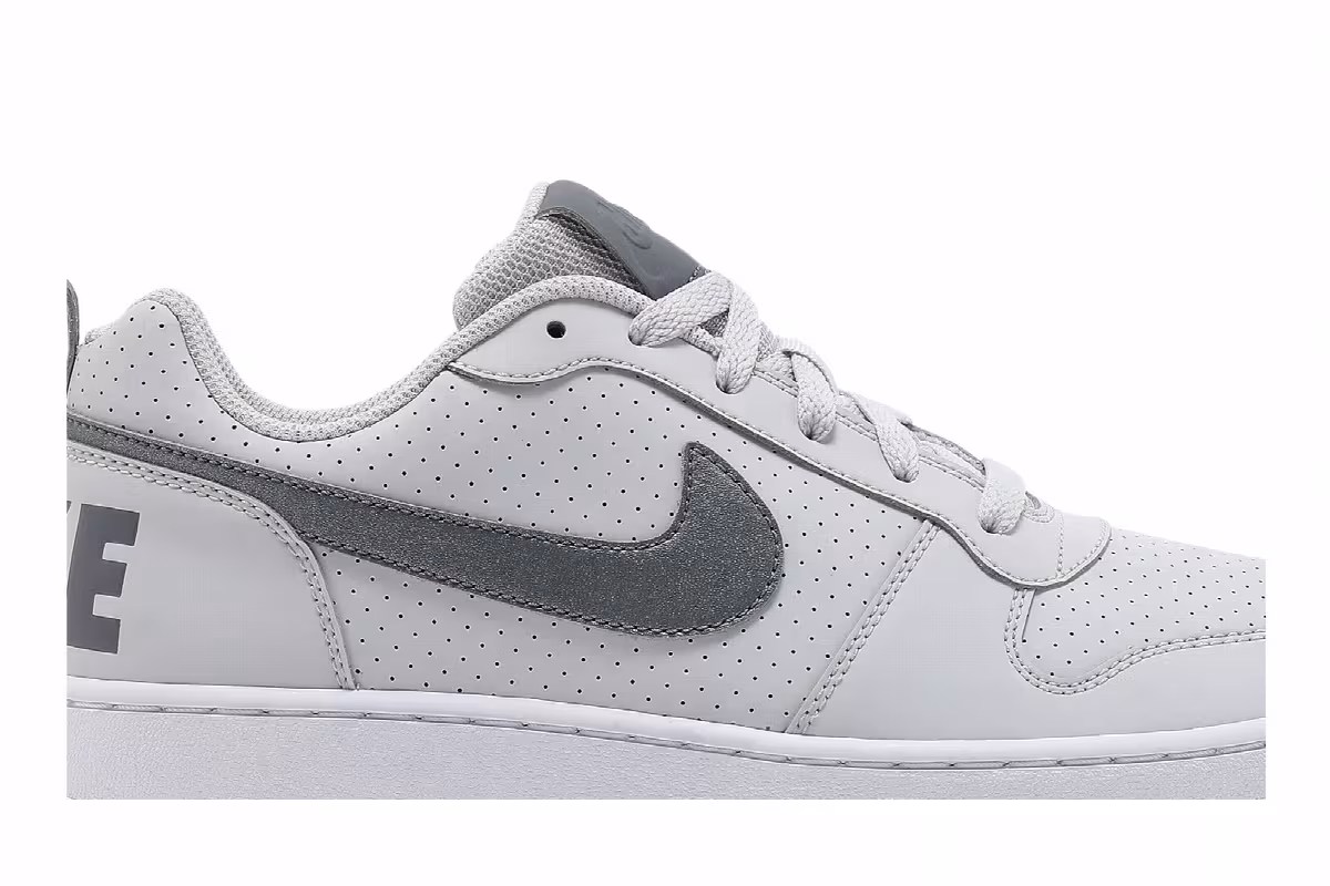 Nike Court Borough Low SL Vast Grey Gym Red, view 3