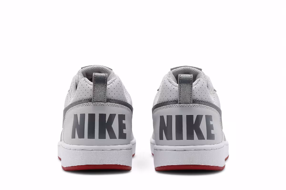 Nike Court Borough Low SL Vast Grey Gym Red, view 7