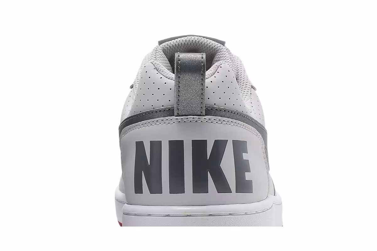 Nike Court Borough Low SL Vast Grey Gym Red, view 8