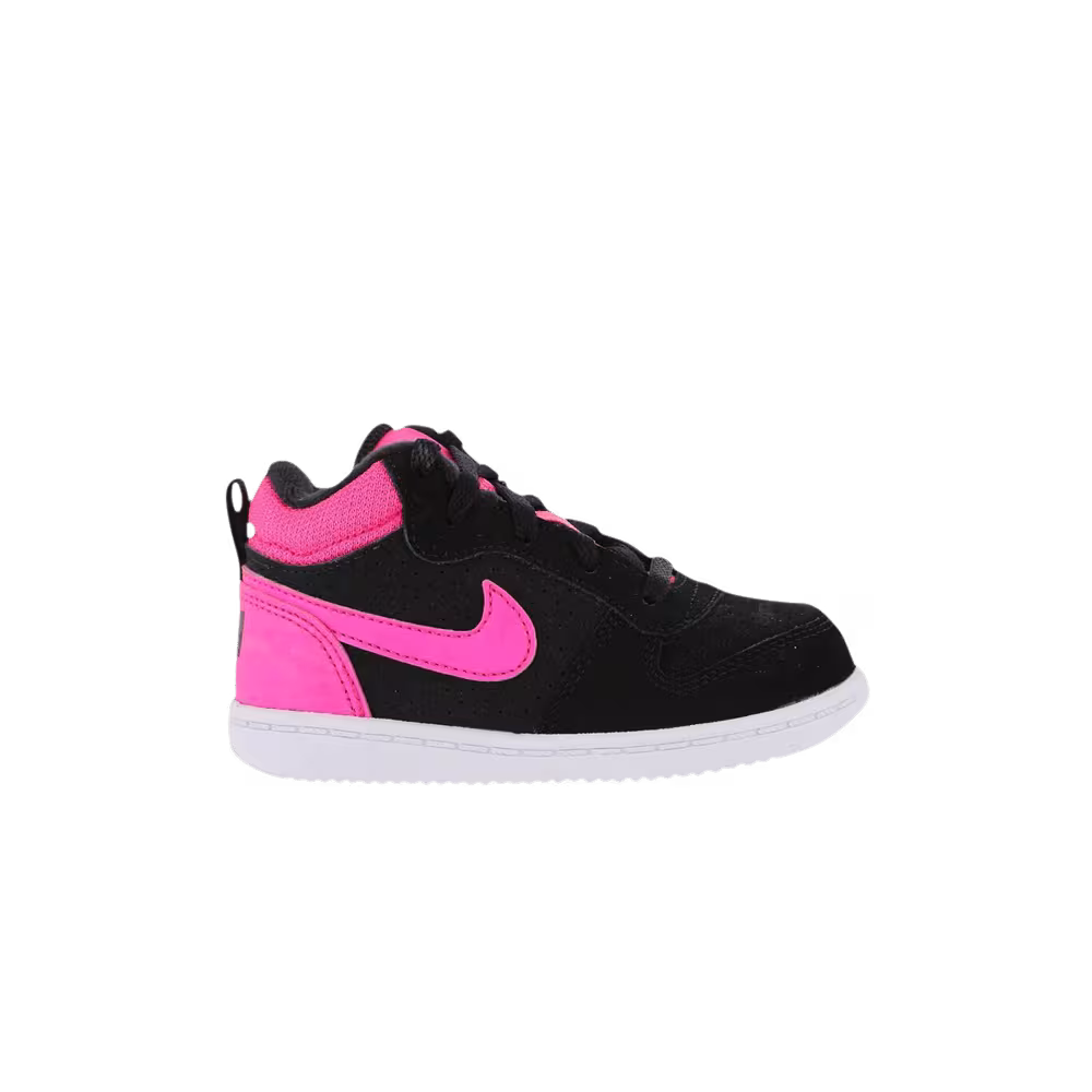 Nike Court Borough Mid TD Black Pink Blast