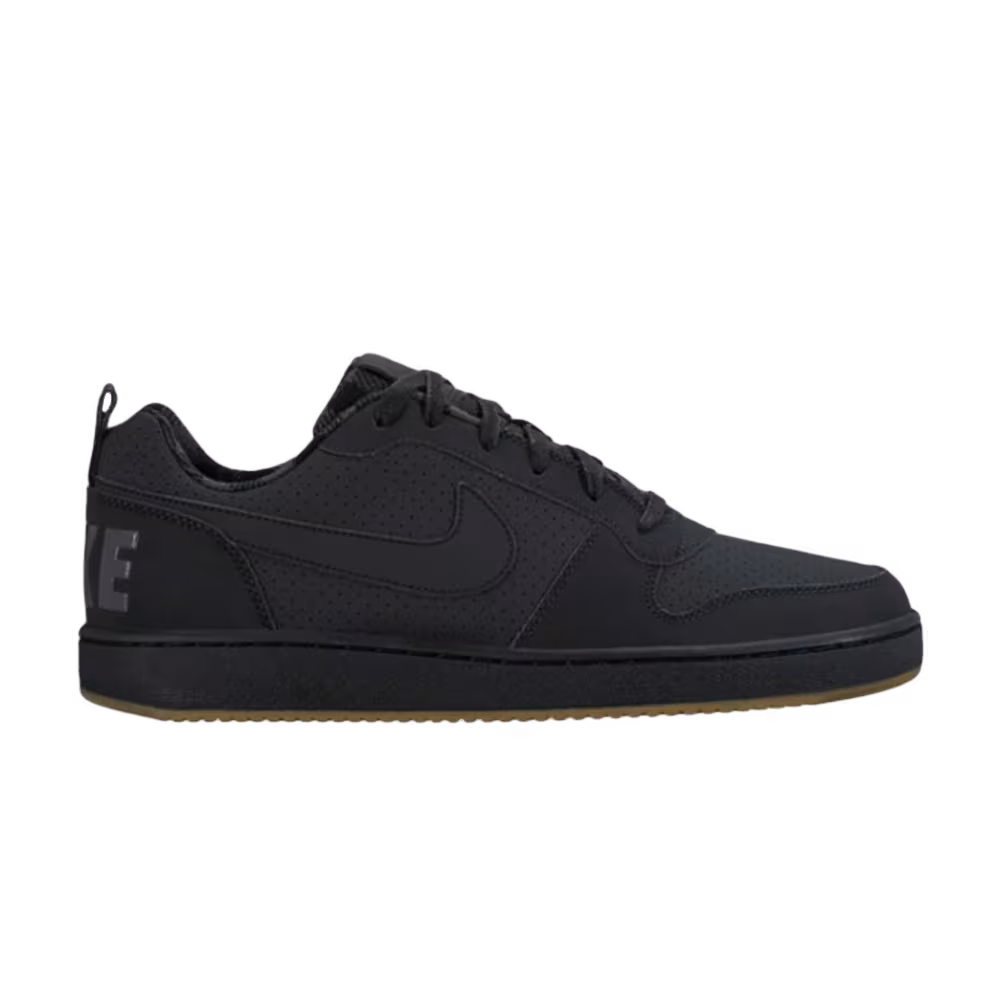 Nike Court Borough Low Premium Triple Black