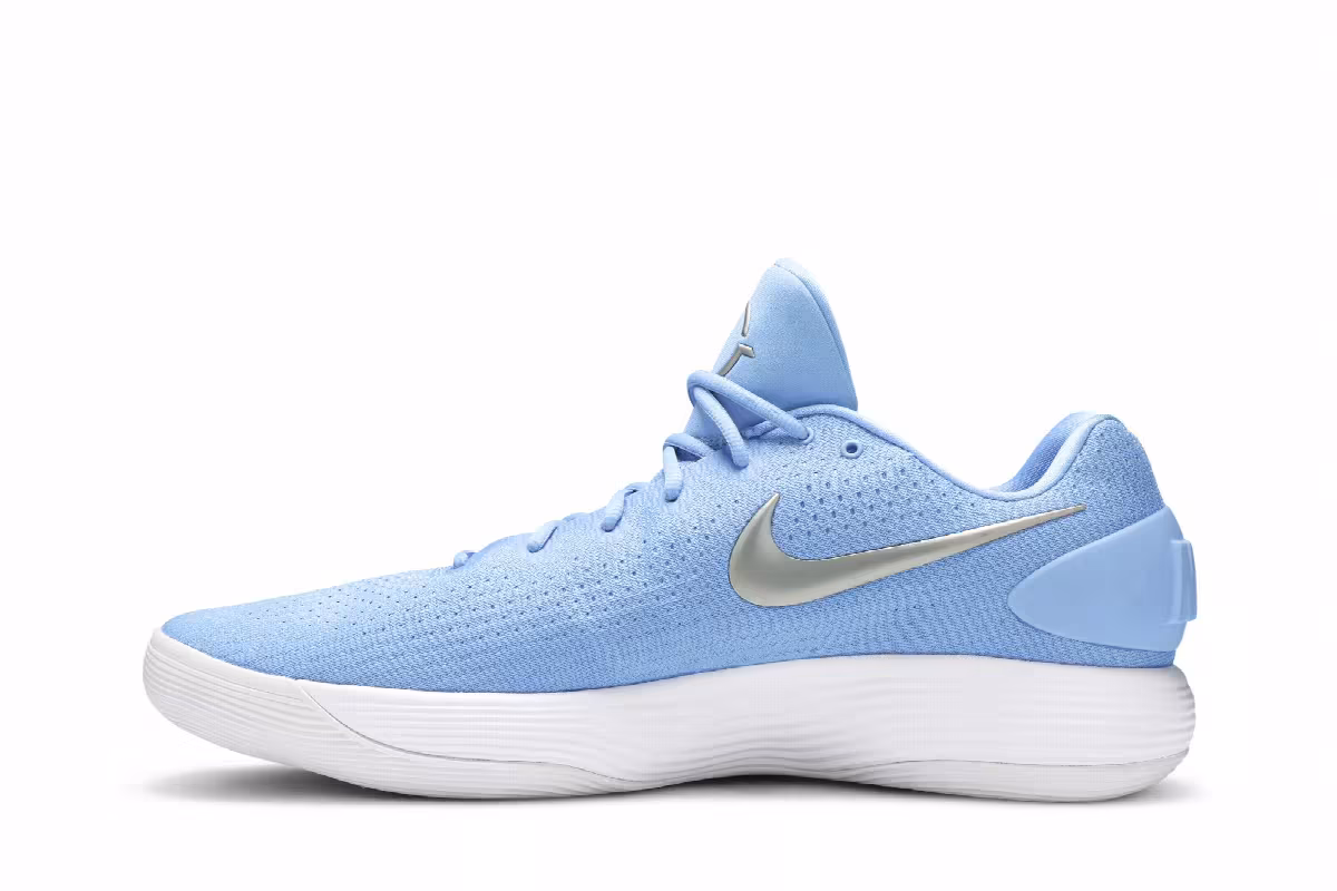 Nike Hyperdunk 2017 Low TB Carolina Blue, view 4
