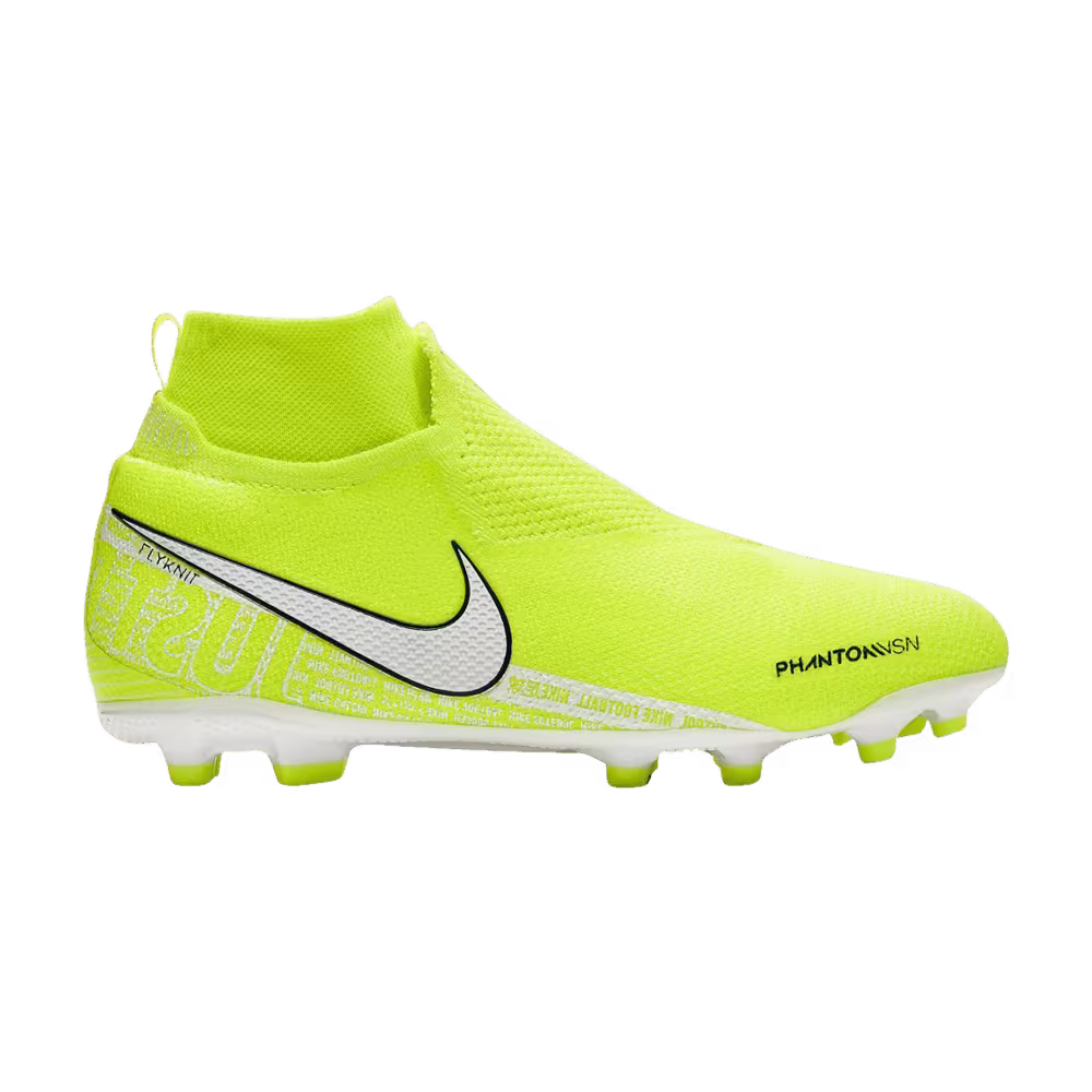 Nike Phantom Vision Elite DF FG GS Volt