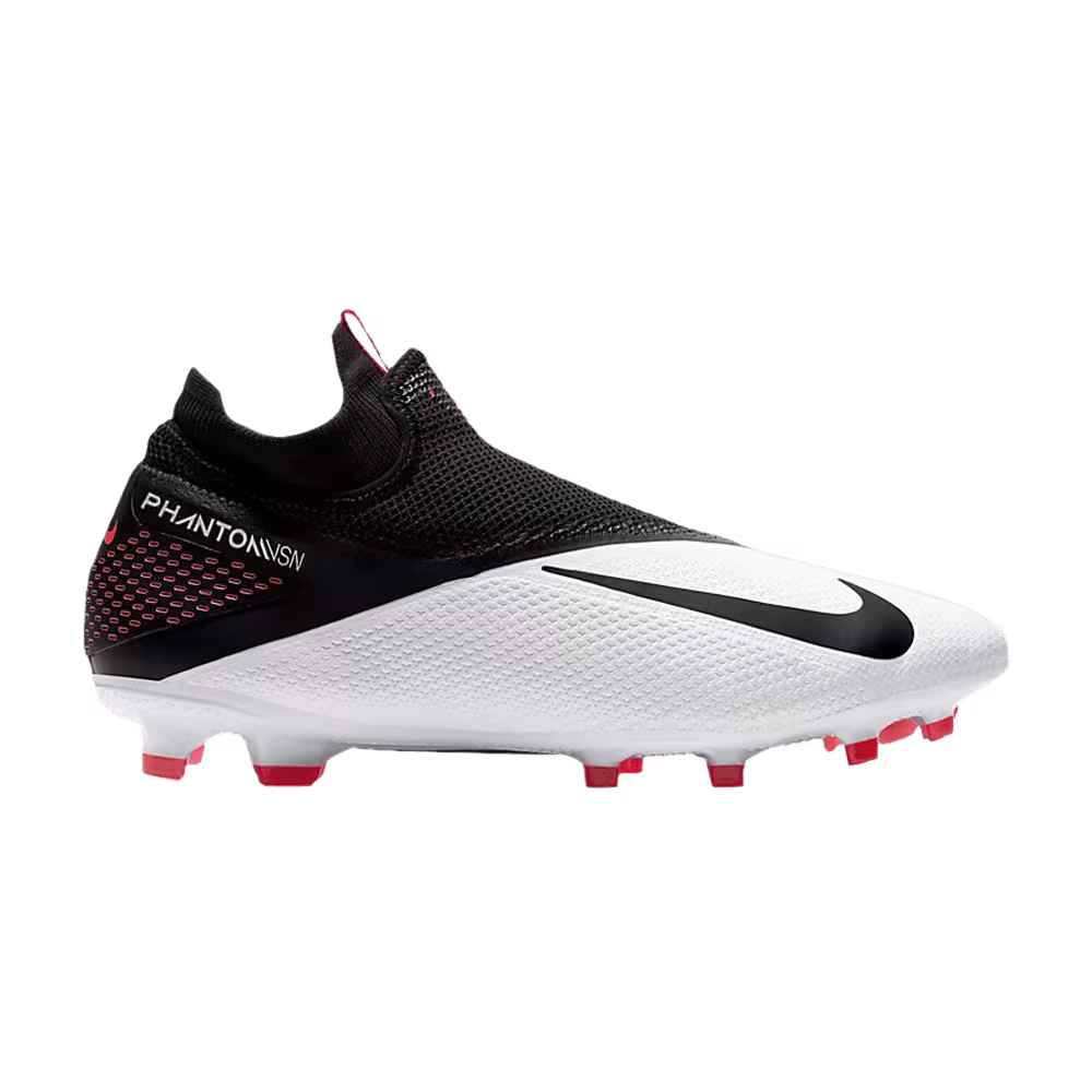 Nike Phantom Vision 2 Pro DF FG White Crimson Black