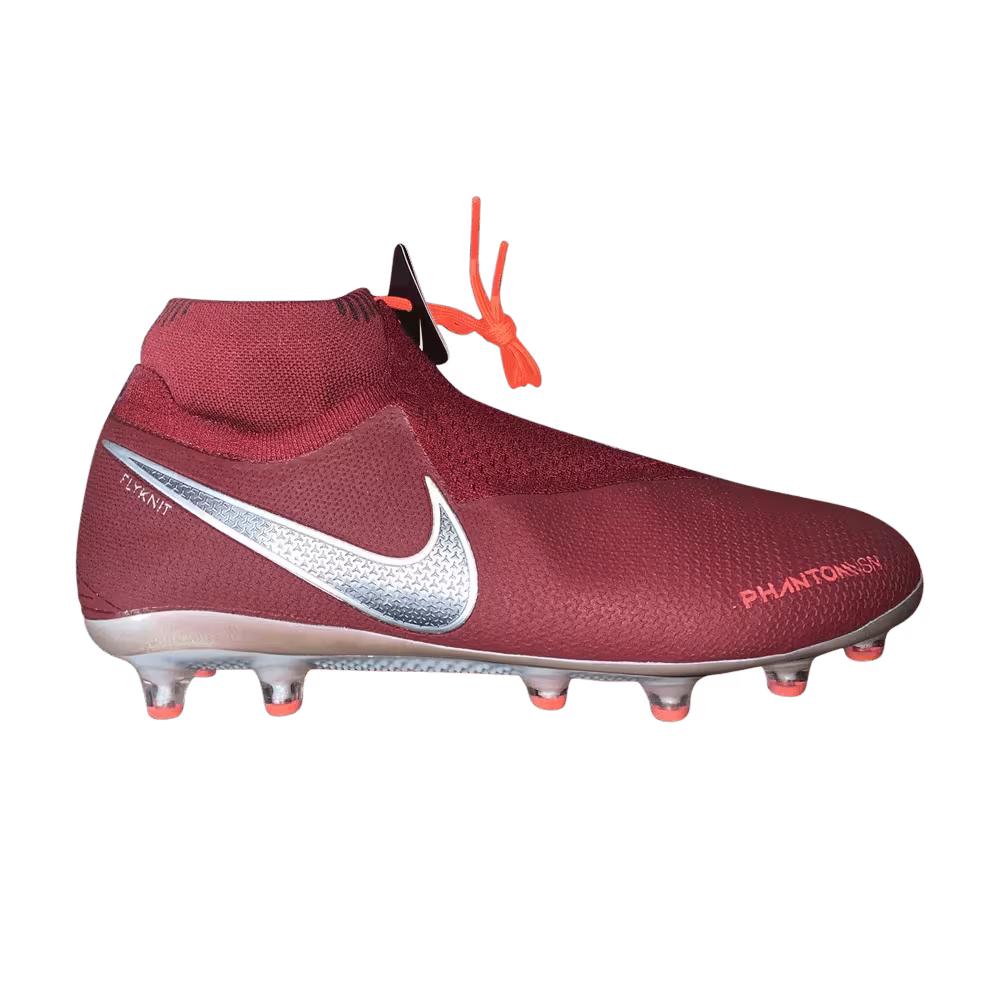 Nike Phantom VSN Elite DF AG Pro Burgundy Silver