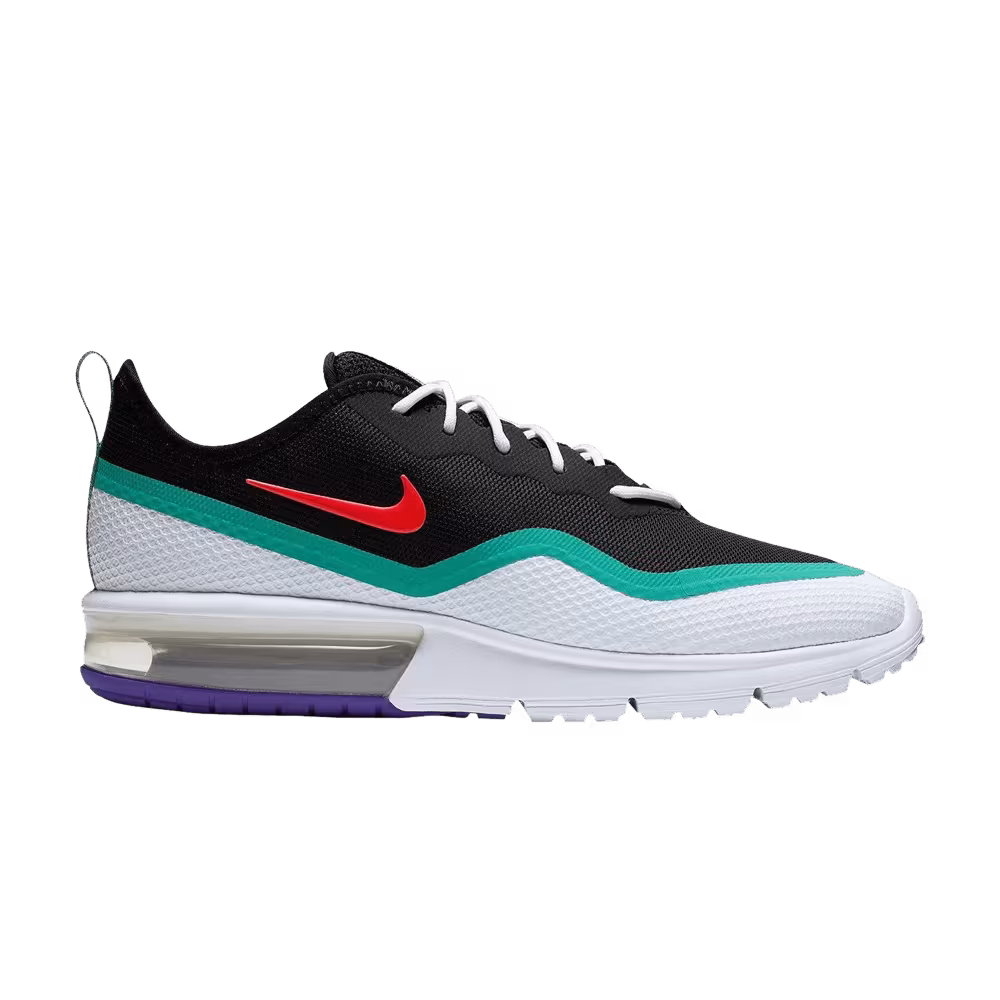 Nike Air Max Sequent 4.5 Black Kinetic Green