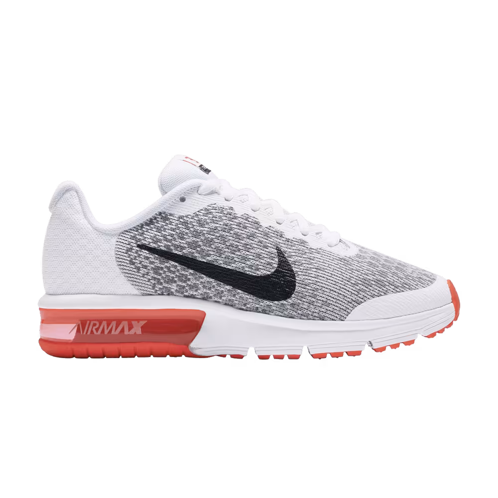 Nike Air Max Sequent 2 GS White Bright Crimson